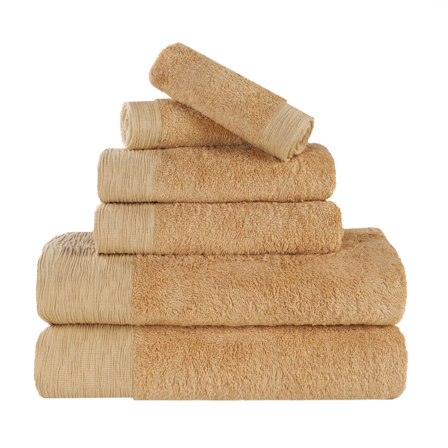 Rayon from Bamboo Eco-Friendly Fluffy Soft Solid - Gold
