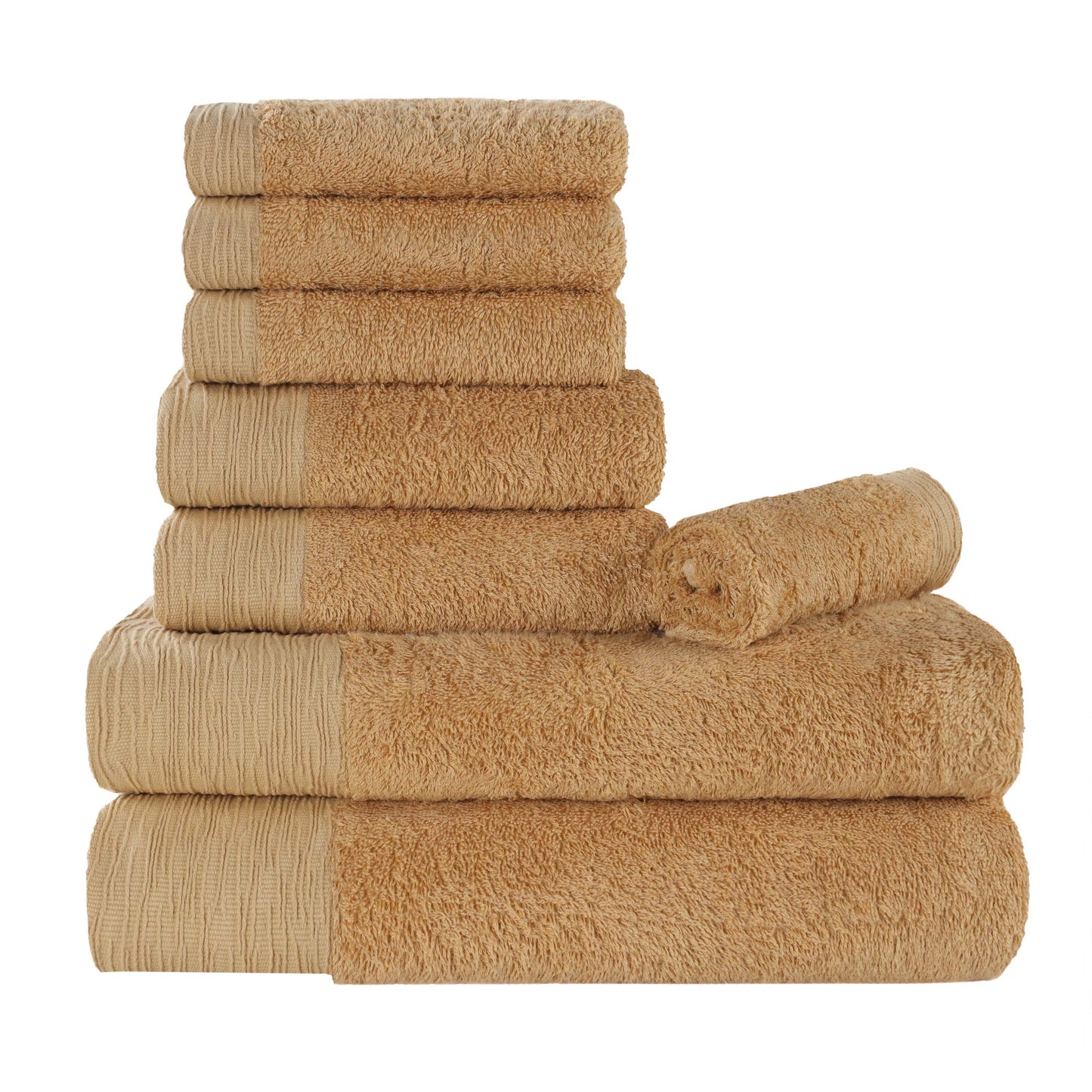 Rayon from Bamboo Eco-Friendly Fluffy Soft Solid - Gold