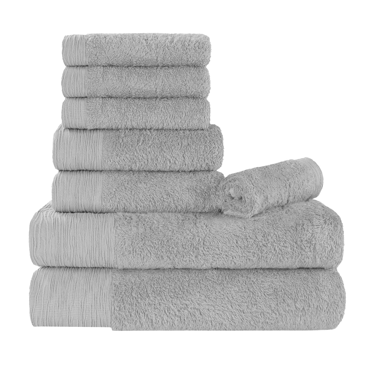 Rayon from Bamboo Eco-Friendly Fluffy Soft Solid - Platinum