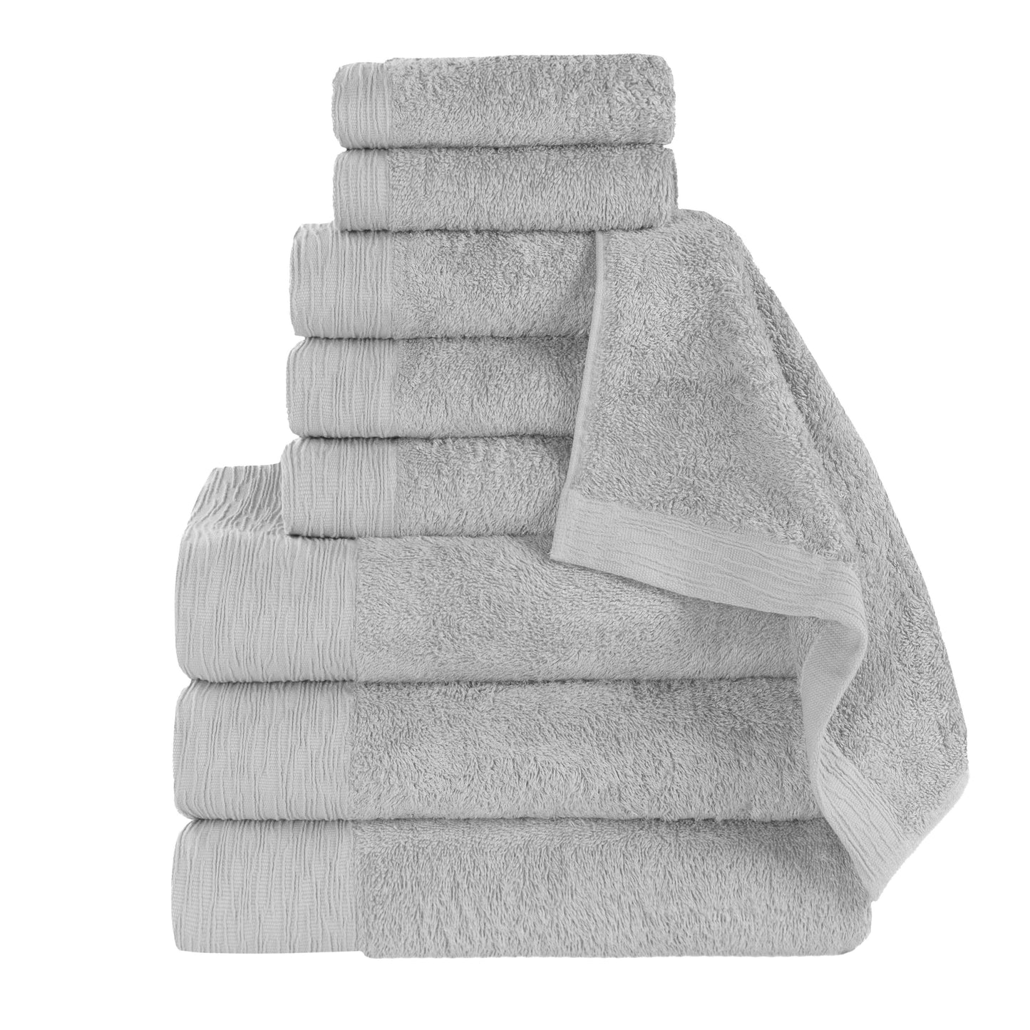 Rayon from Bamboo Eco-Friendly Fluffy Soft Solid - Platinum