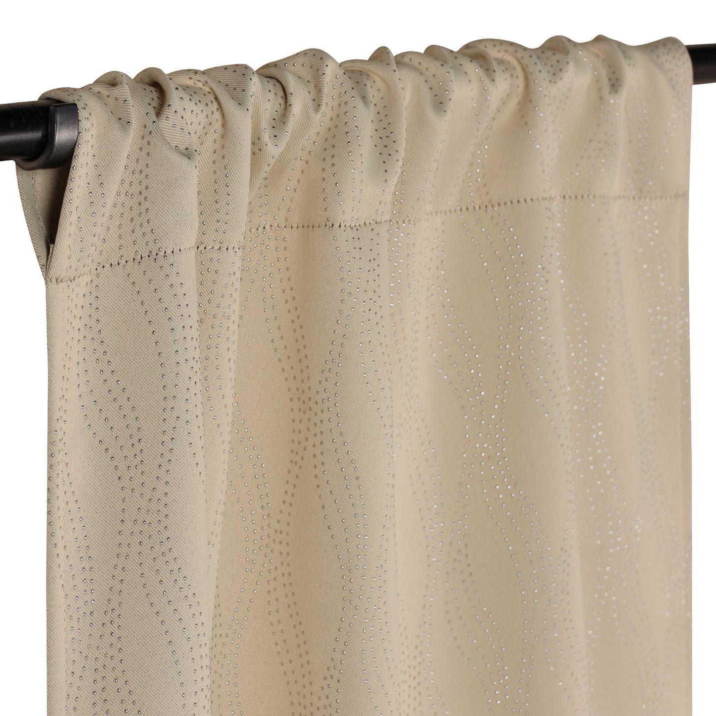 Zuri Textured Waves Room Darkening Blackout Curtains, Set of 2