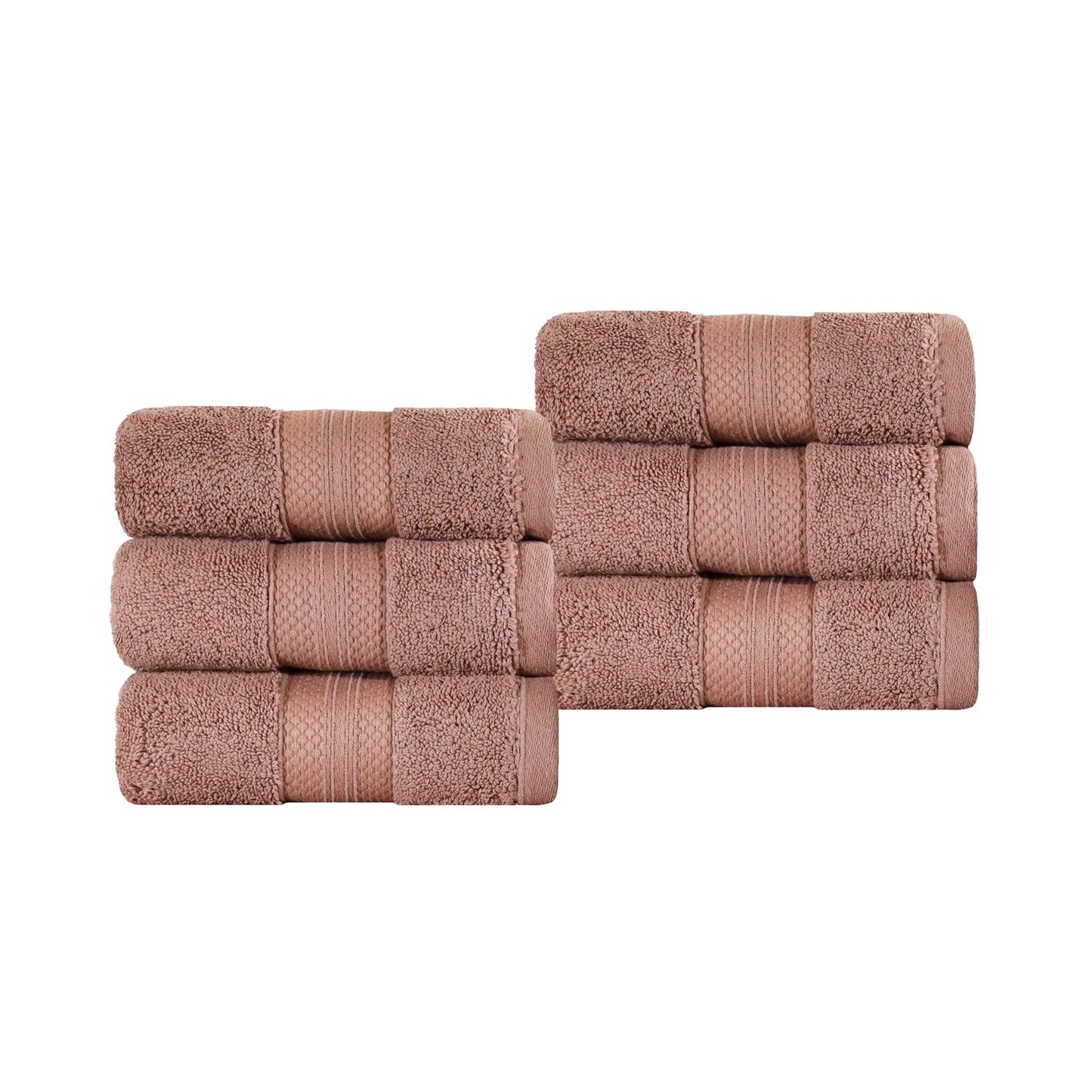 Superior Premium Turkish-Cotton Assorted Towel Set - Taupe