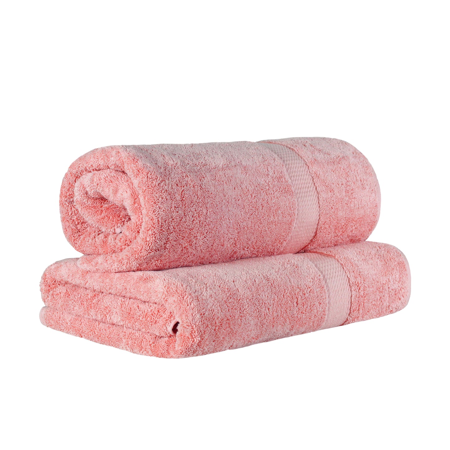 Madison Egyptian Cotton Pile Plush Heavyweight Bath Sheet Set of 2