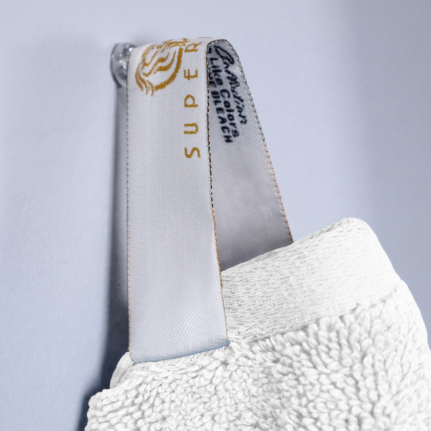 Superior Premium Turkish-Cotton Assorted Towel Set - White