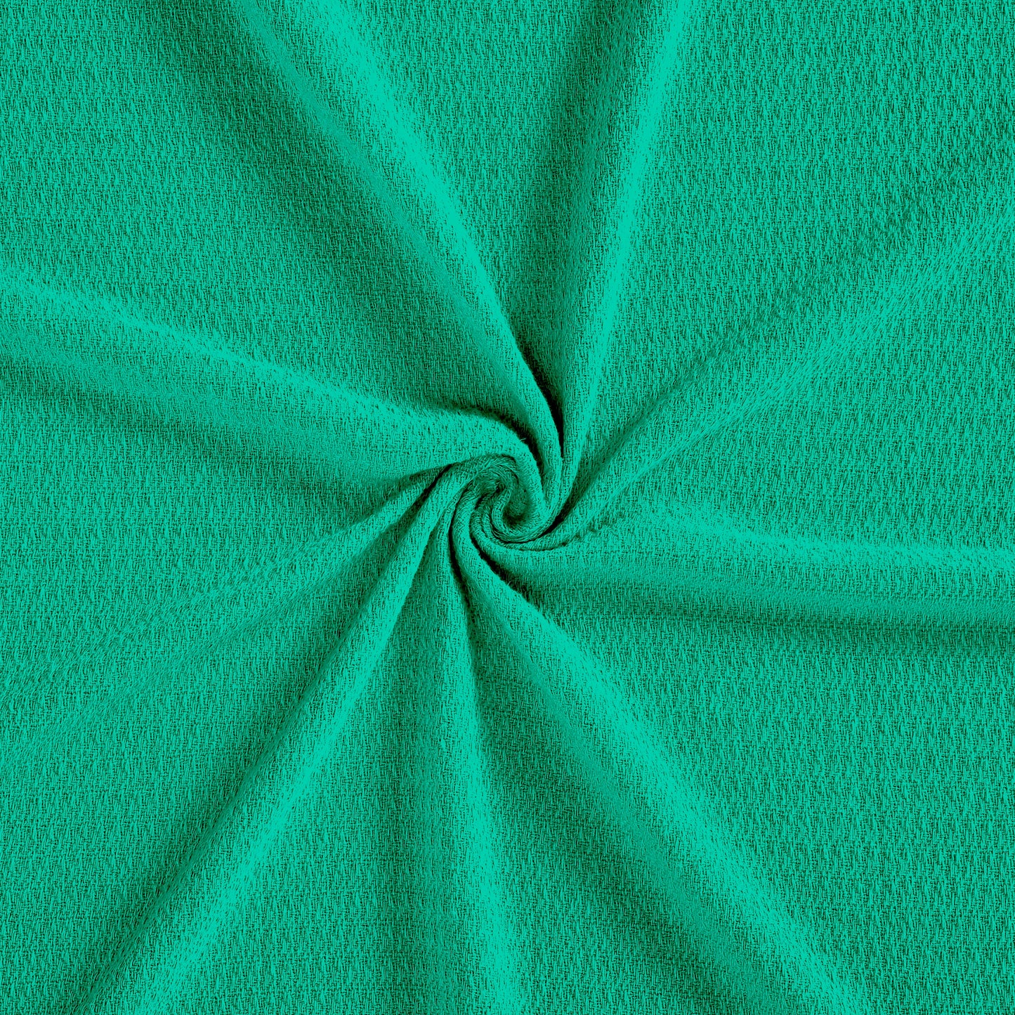 Waffle Weave Honeycomb Knit Soft Solid Textured Cotton Blanket - Gumdrop Green