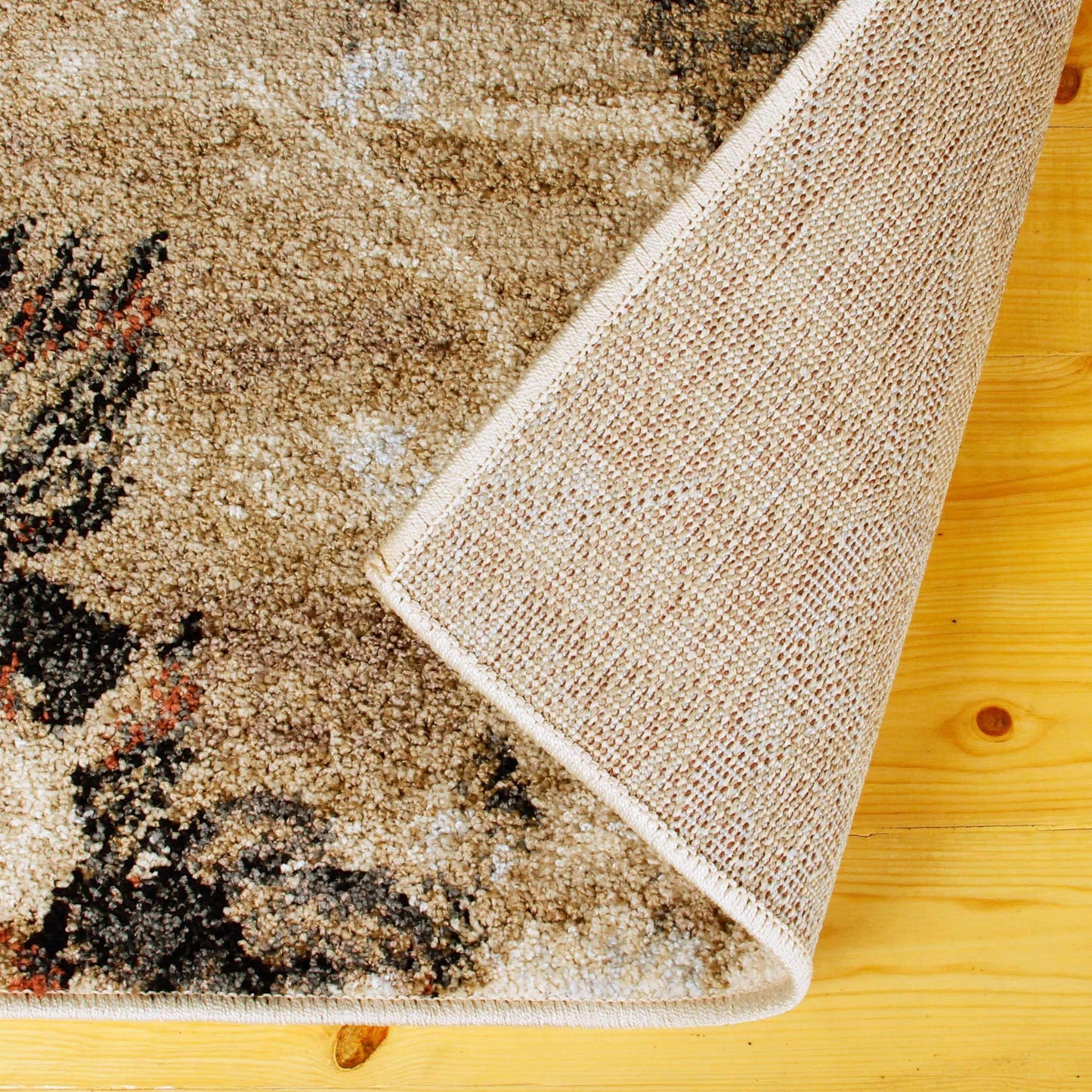 Superior Washed Floral Transitional French Design Distressed Indoor Area Rug or Runner