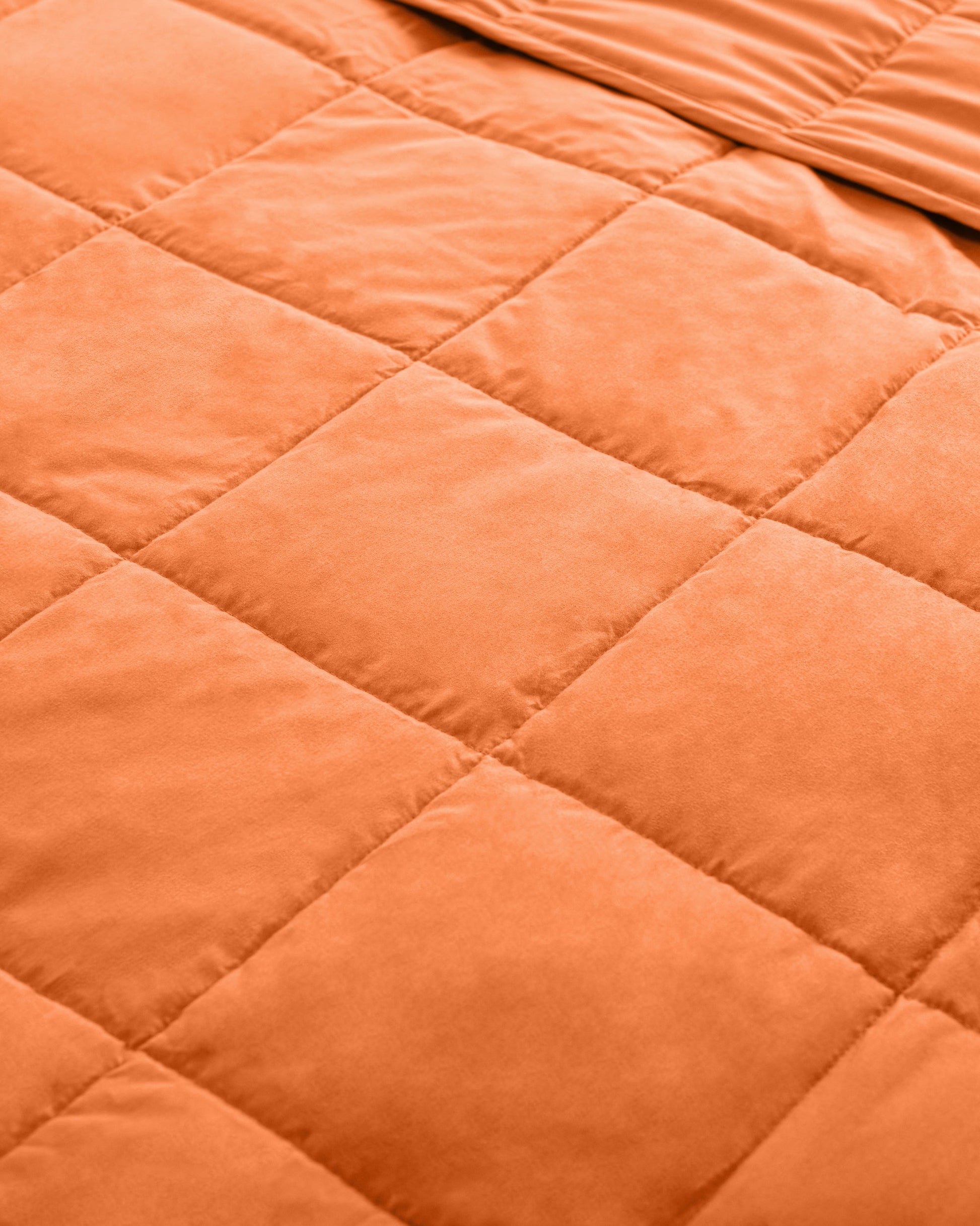 Weighted Quilted Microfiber Throw Blanket - Canyon Clay