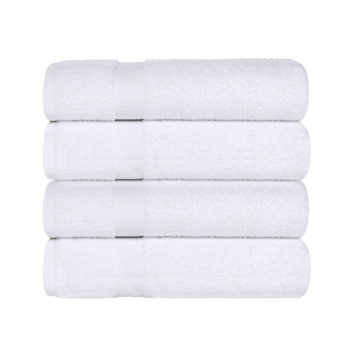 Cotton Highly Absorbent Eco-Friendly Quick Dry 4 Piece Bath Towel Set