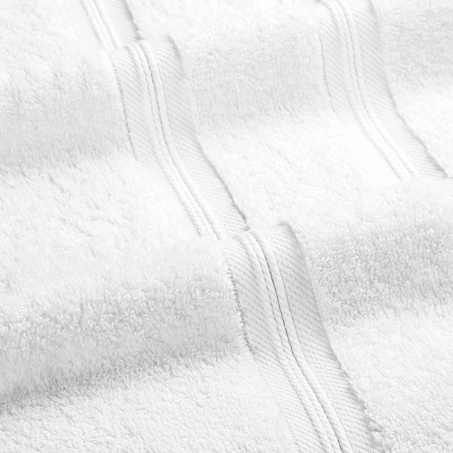 Smart Dry Zero Twist Cotton Medium Weight 6 Piece Assorted Towel Set