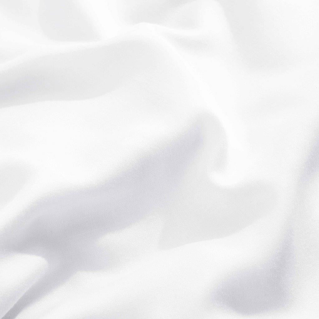 300 Thread Count Modal from Beechwood Solid Duvet Cover Set - White