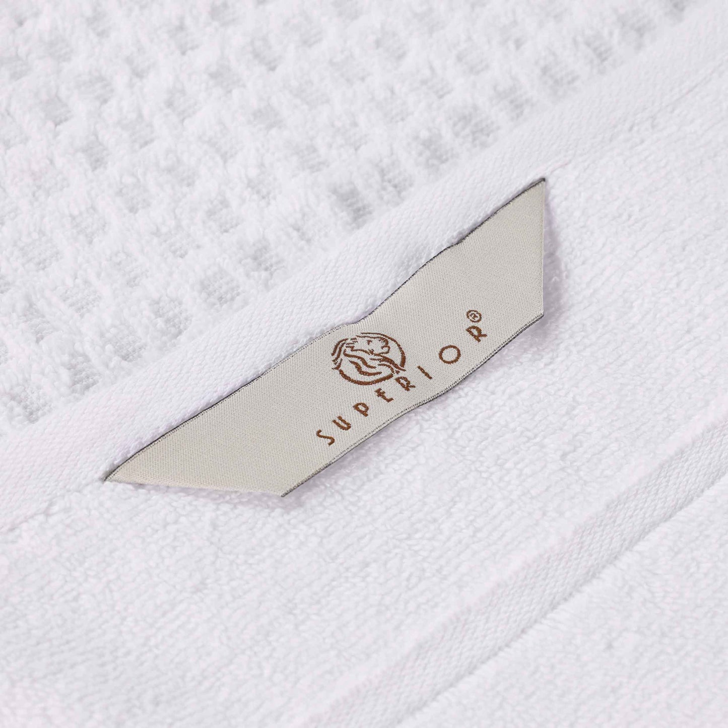 Napa Zero Twist Cotton Solid Waffle Honeycomb 9 Piece Towel Set