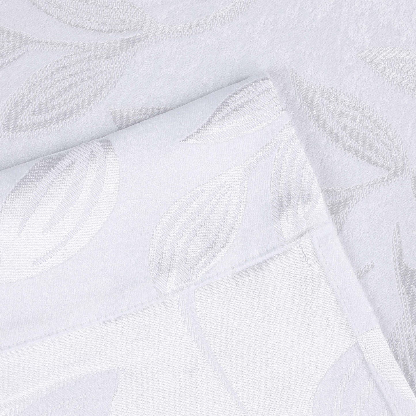 Leaves Room Darkening Washable Blackout Curtain Panels, Set of 2