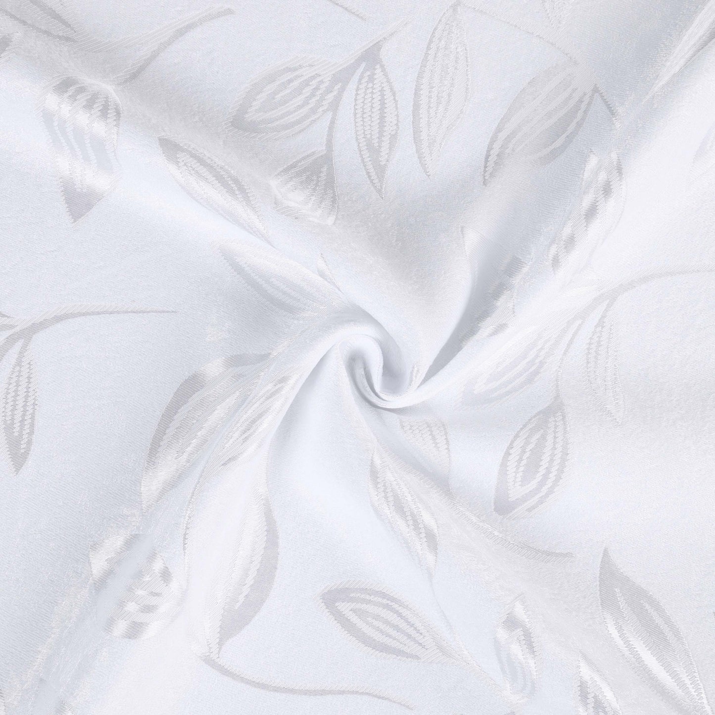 Leaves Room Darkening Washable Blackout Curtain Panels, Set of 2