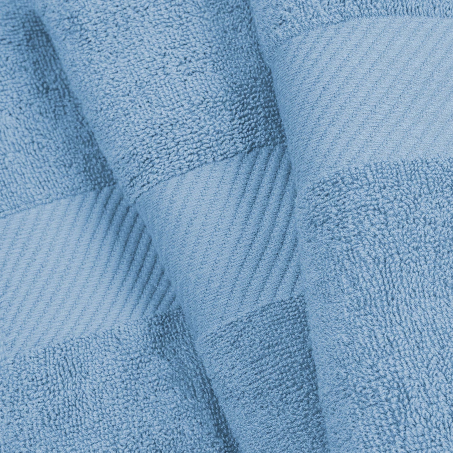 Eco-Friendly Egyptian Cotton Cotton Absorbent 12 Piece Assorted Towel Set