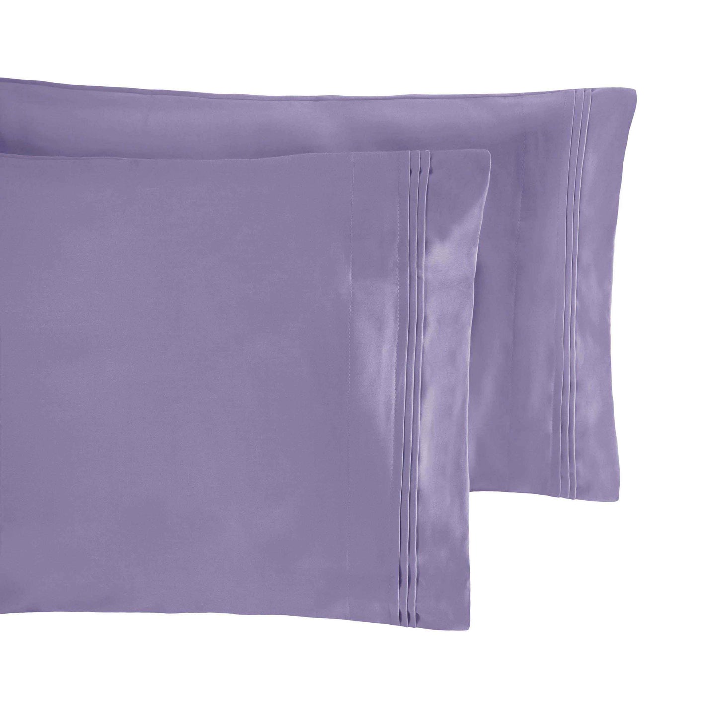 Premium 650 Thread Count Egyptian Cotton Solid Pillowcase Set
