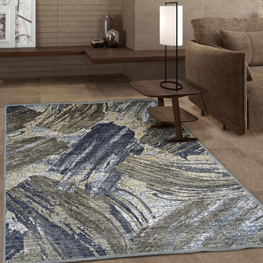 Superior Xander Abstract Non-Slip Indoor Area Rug or Runner