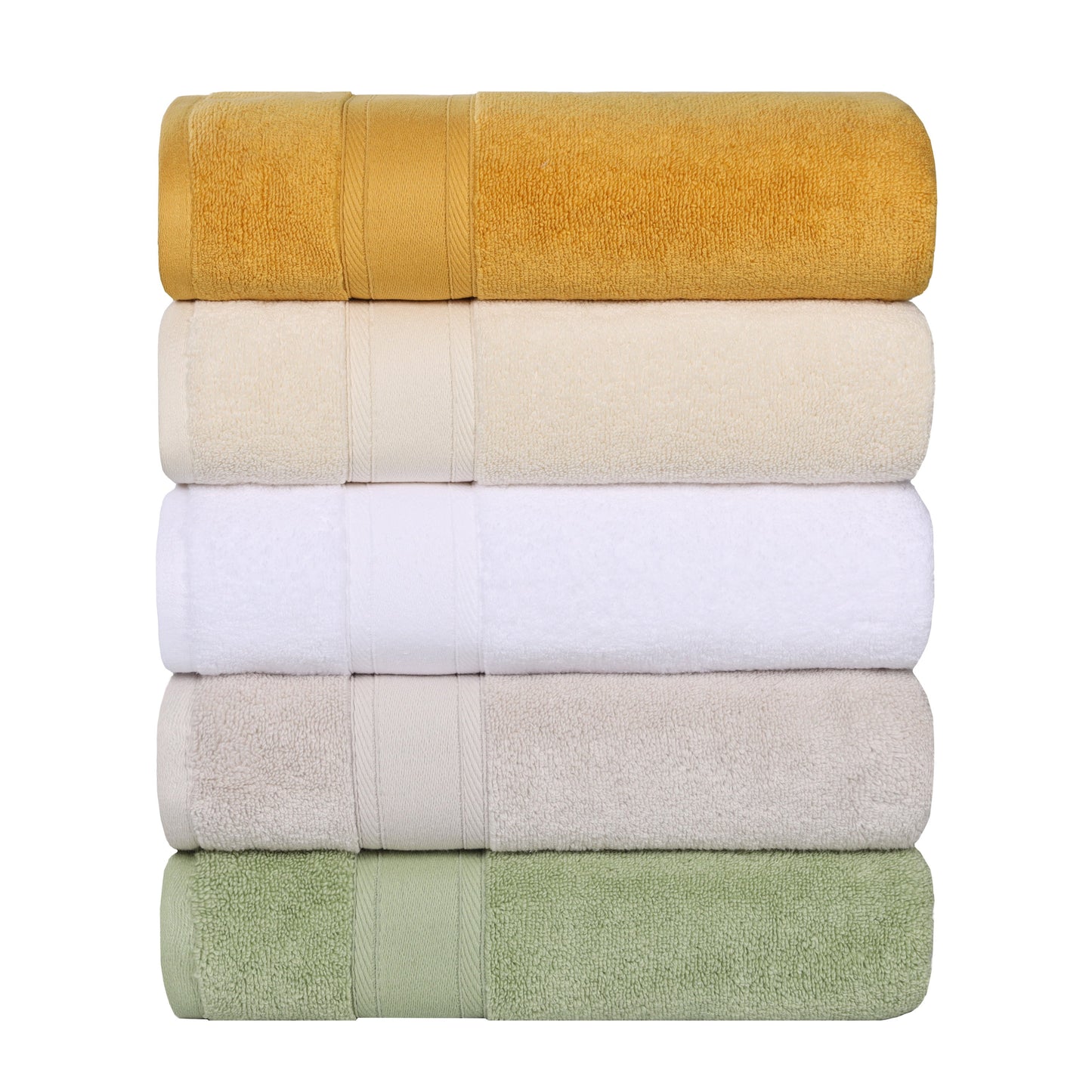 Belmont Zero Twist Cotton Medium Weight 3 Piece Towel Set