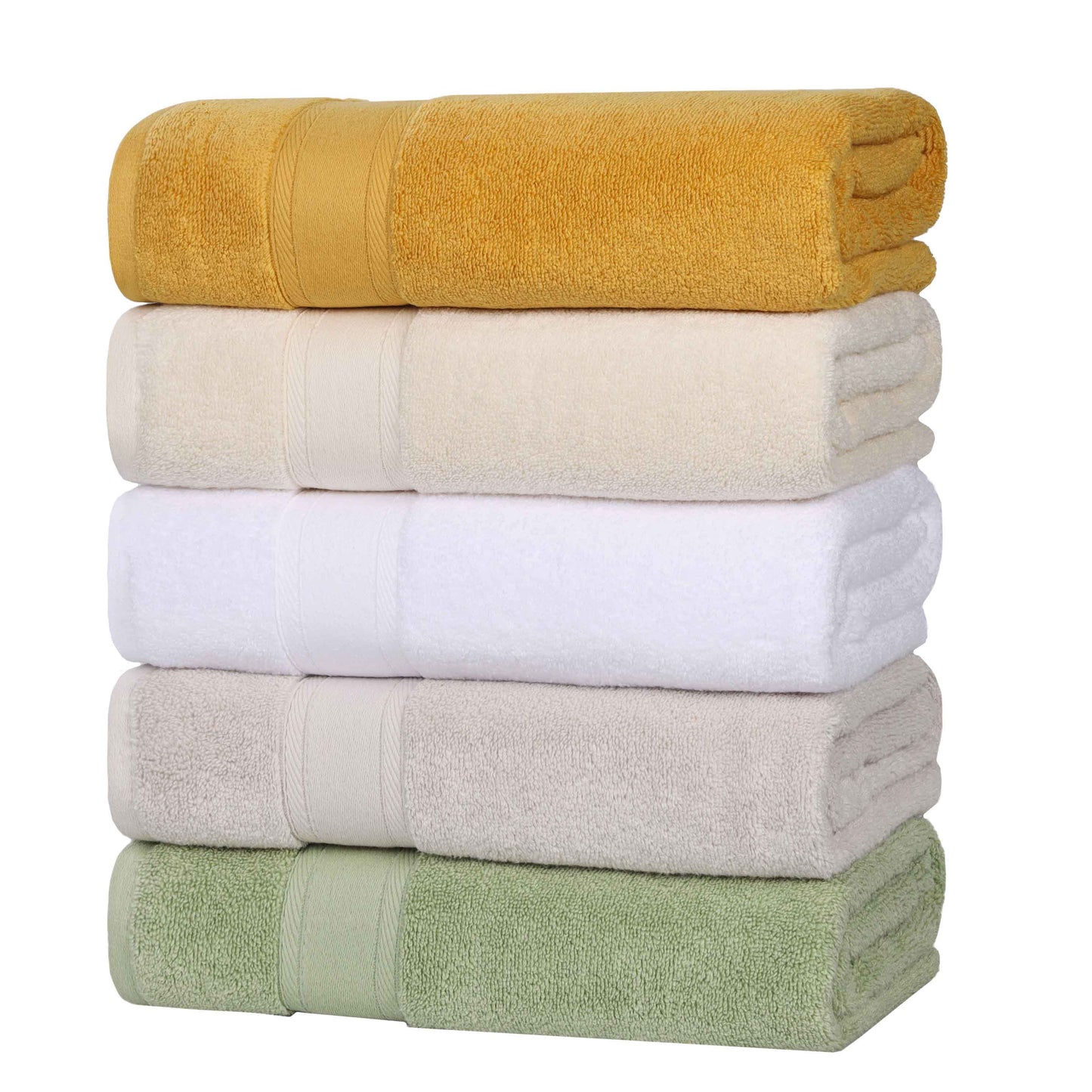 Belmont Zero Twist Cotton Medium Weight 3 Piece Towel Set