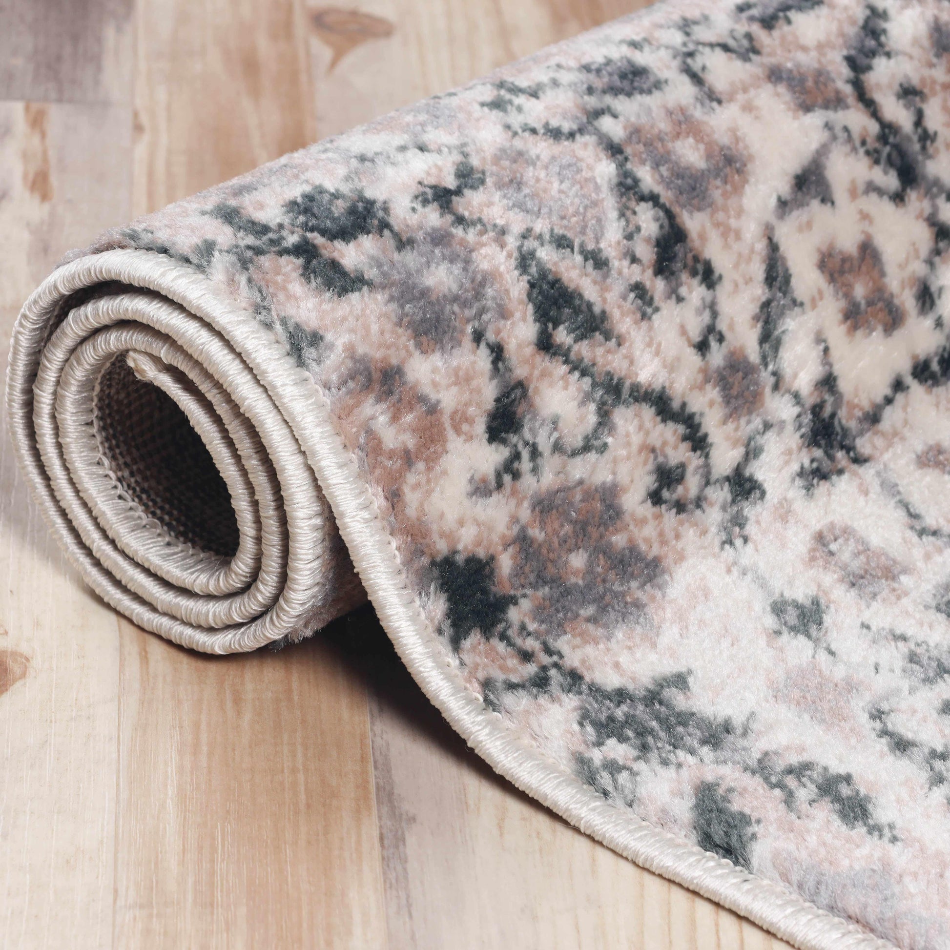 Superior Fuzzy Plush Non-Skid Soft Solid Shag Indoor Area Rug or Runner - Nightful Blue