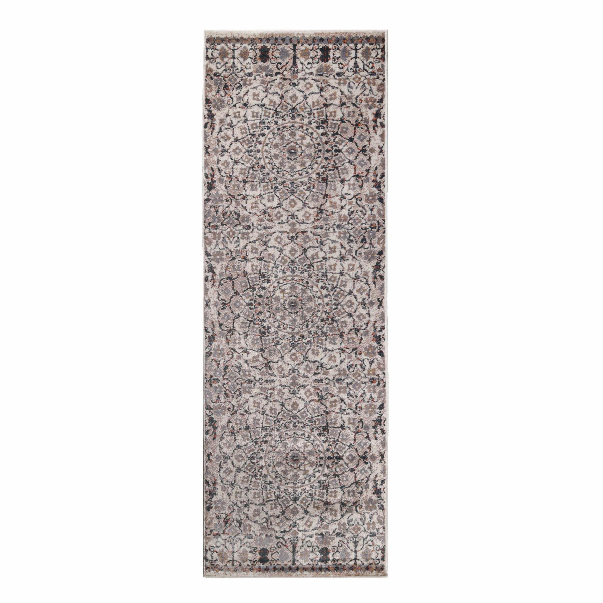 Superior Galilee Vintage Bohemian Floral Mandala Area Rug - Tuscan