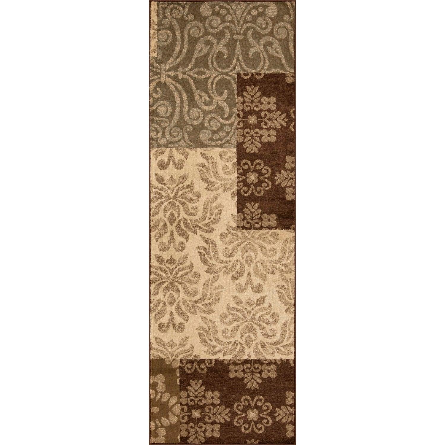 Rockhill Floral Medallion Power-Loomed Indoor Area Rug or Runner