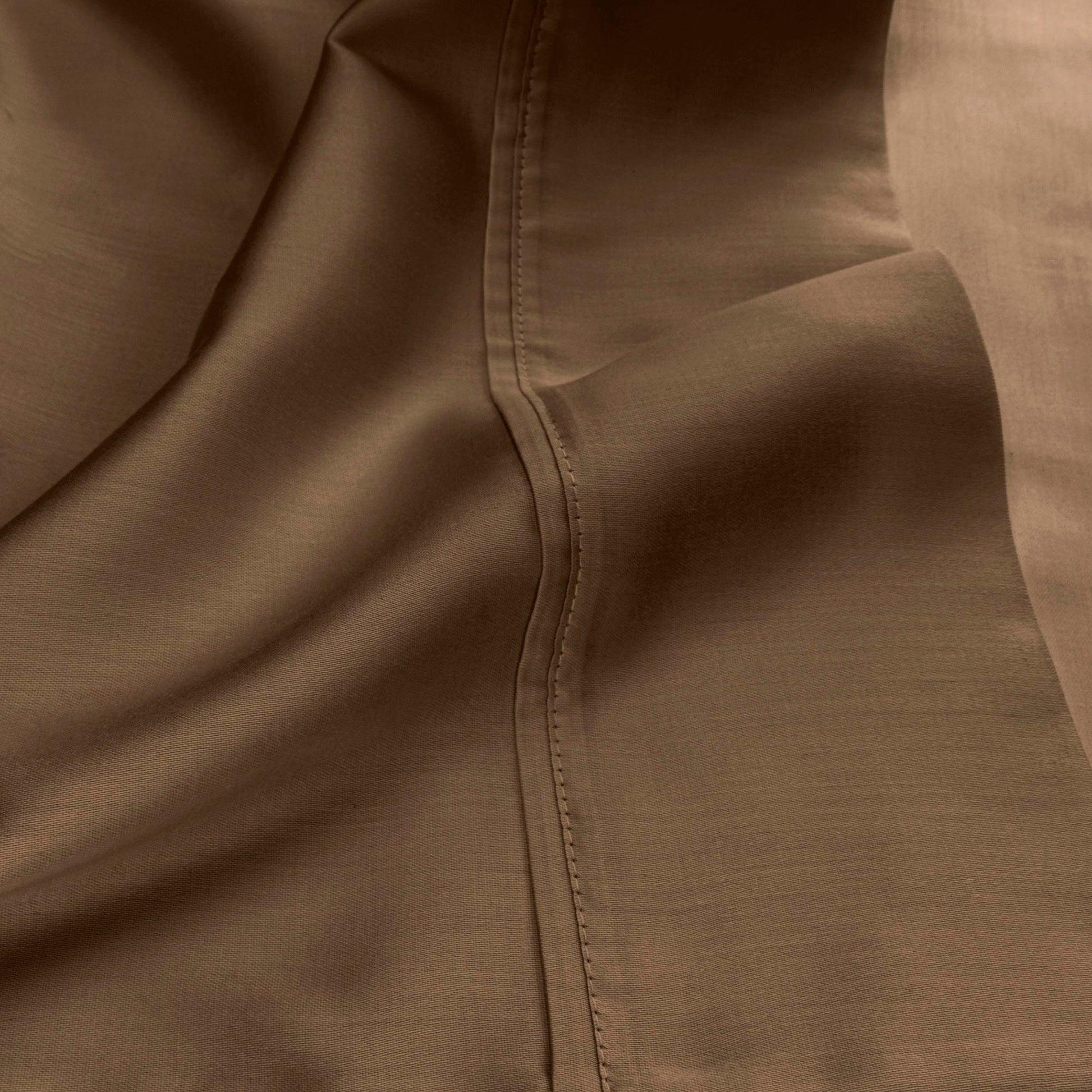Superior Egyptian Cotton 530 Thread Count Solid Sheet Set - Taupe