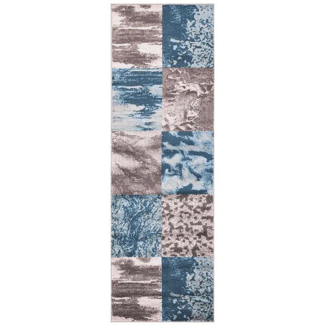 Modern Patchwork Design Indoor Area Rug or Runner Rug