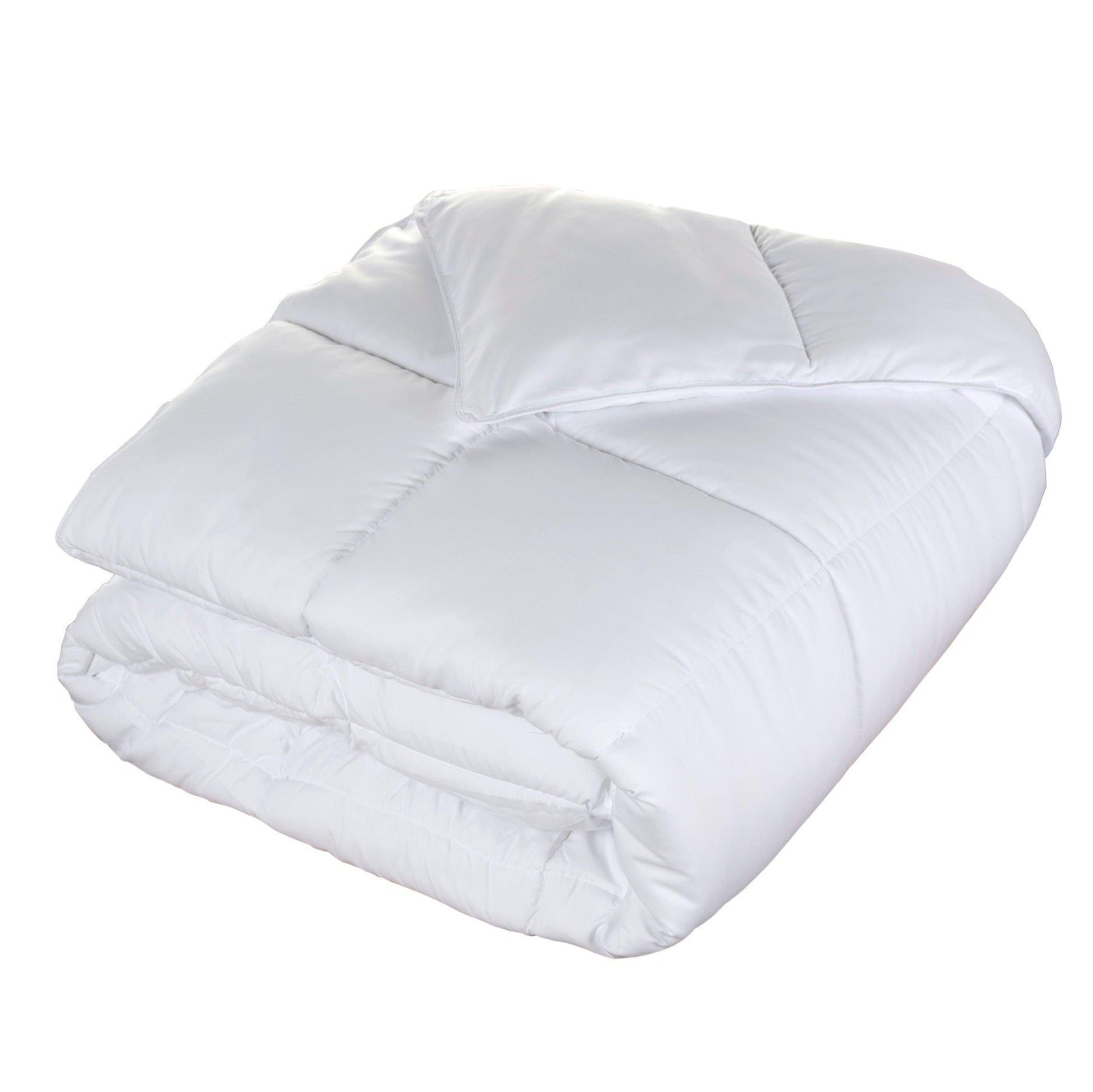 Superior Solid All Season Down Alternative Microfiber Comforter - White