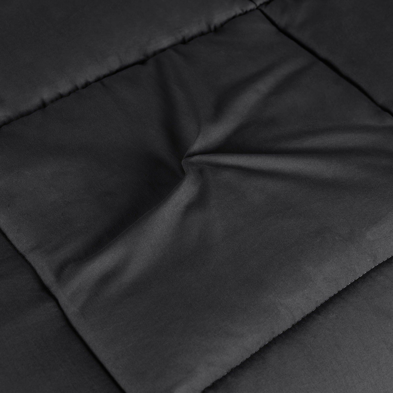 Superior Solid All Season Down Alternative Microfiber Comforter - Black