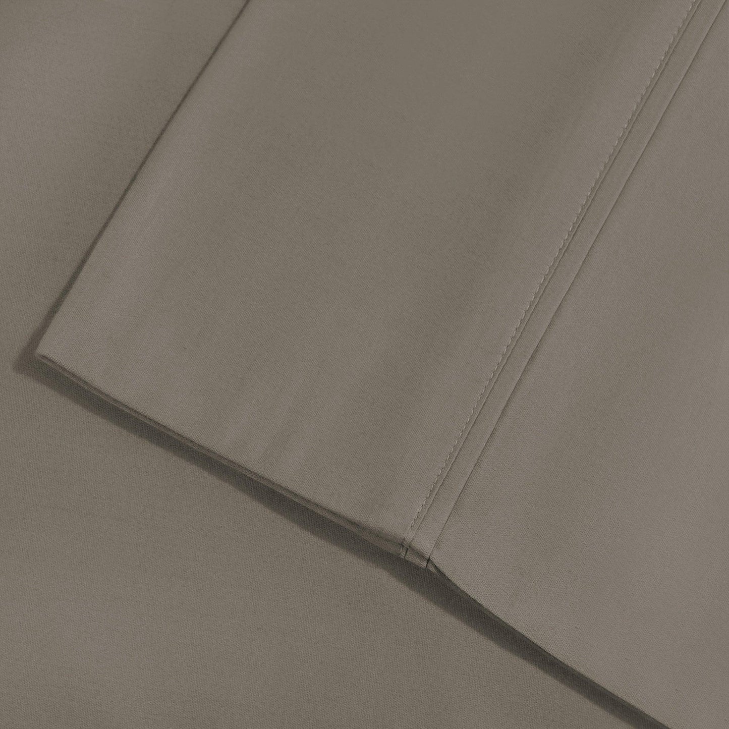 Superior Solid Count Cotton Blend Deep Pocket Sheet Set - Grey