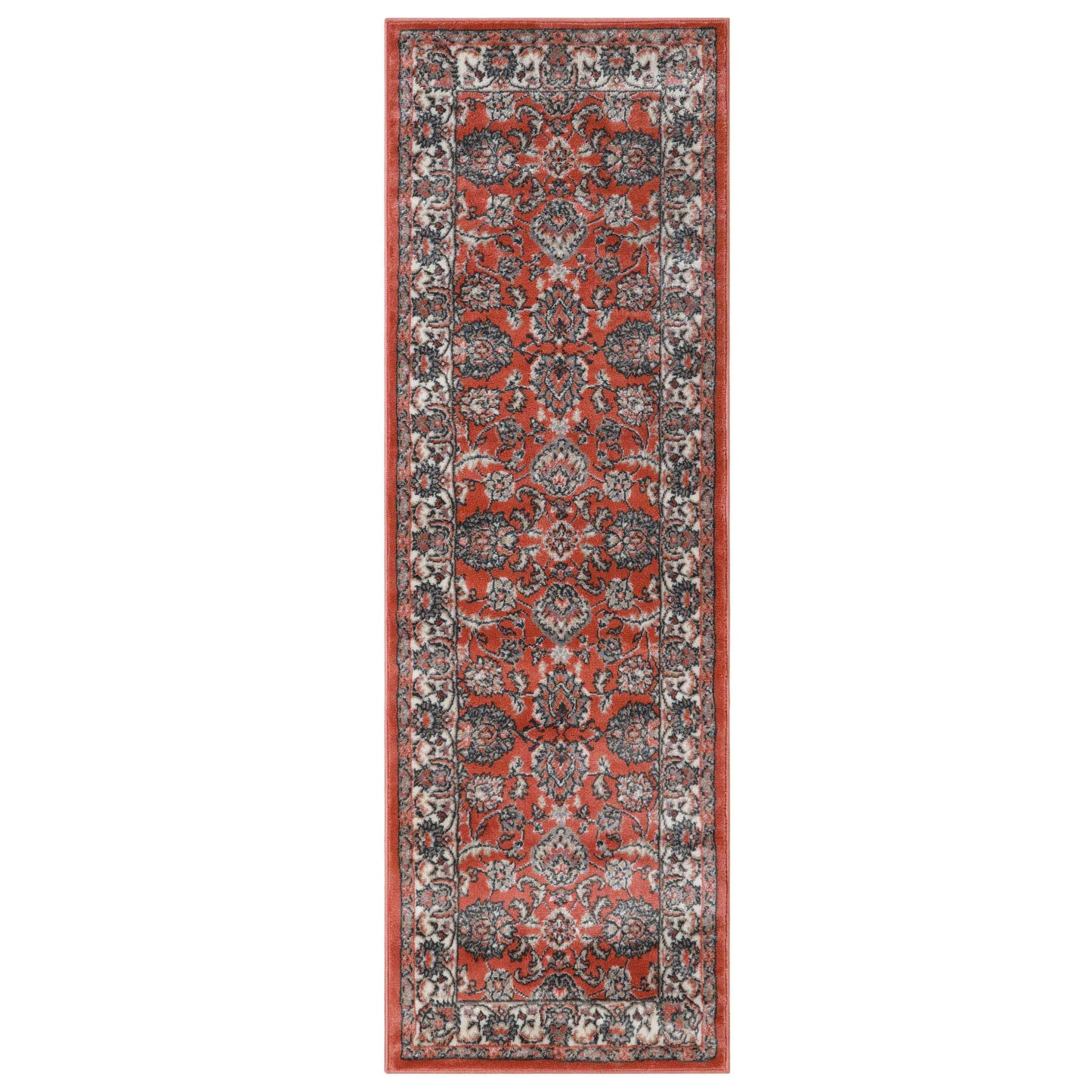 Lille Elegant Floral Indoor Area Rug or Runner Rug Or Door Mat