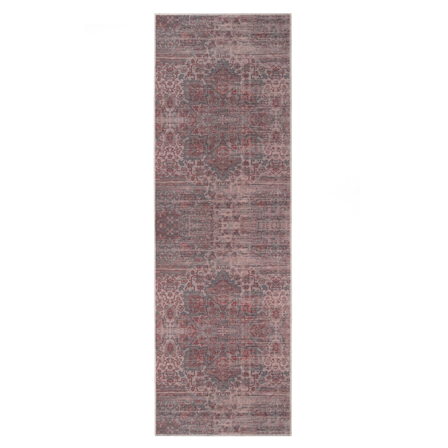 Manakin Bohemian Medallion Non-Slip Washable Indoor Area Rug or Runner