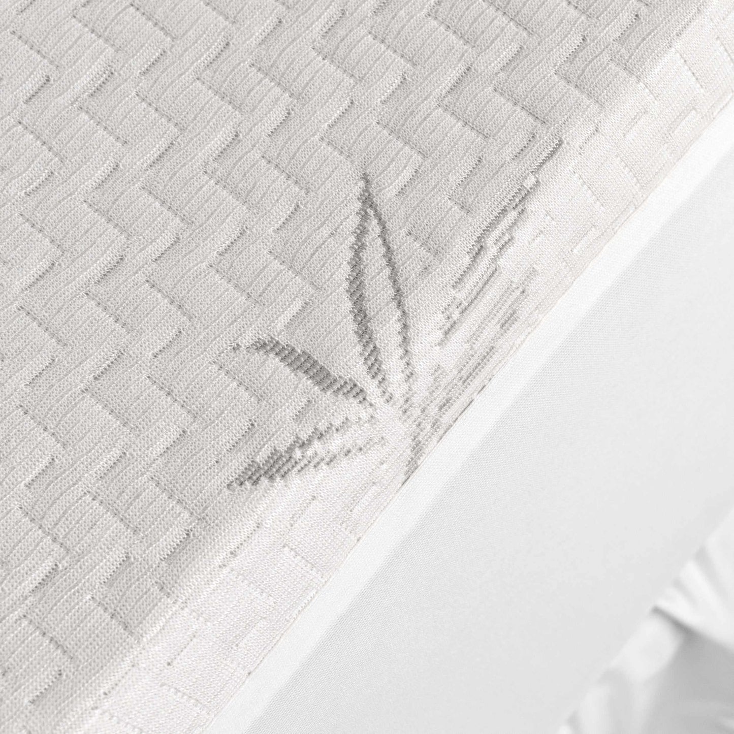 Rayon from Bamboo Waterproof Hypoallergenic Mattress Protector - White
