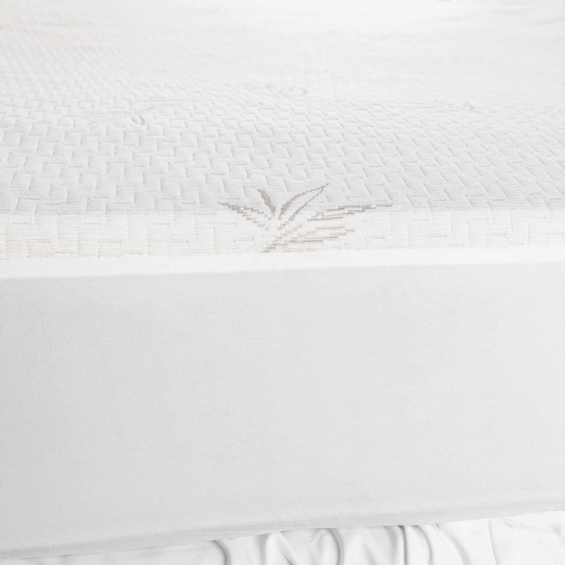Rayon from Bamboo Waterproof Hypoallergenic Mattress Protector - White