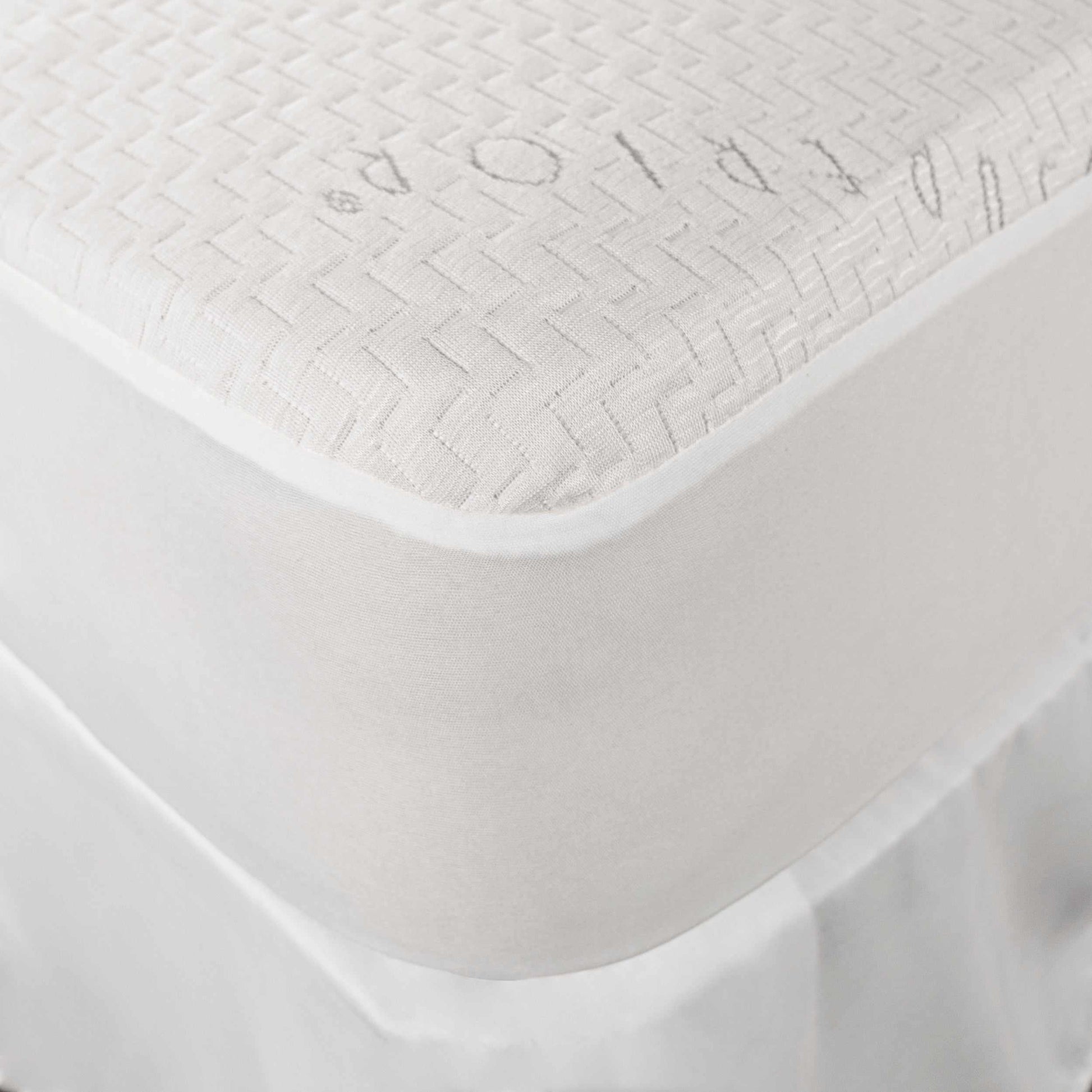 Rayon from Bamboo Waterproof Hypoallergenic Mattress Protector - White