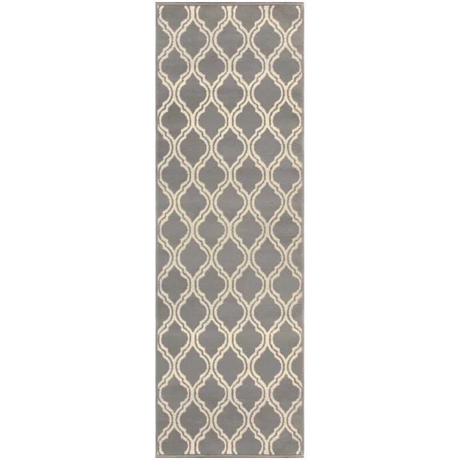 Double Moroccan Trellis Indoor Area Rug Or Runner Rug