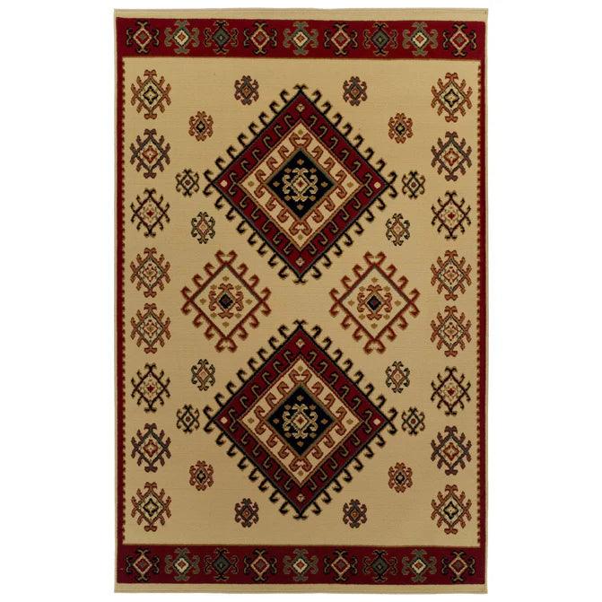 Santa Fe Southwestern Geometric Tribal Indoor Area Rug