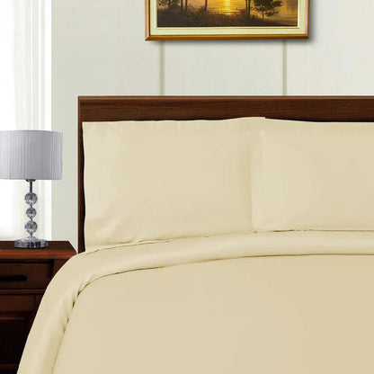 1000 Thread Count Lyocell Blend Solid Duvet Cover Set