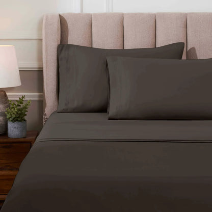 Egyptian Cotton 1000 Thread Count Solid Sheet Set Olympic Queen