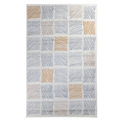 Lysandra Modern Geometric Indoor Area Rug - Gray