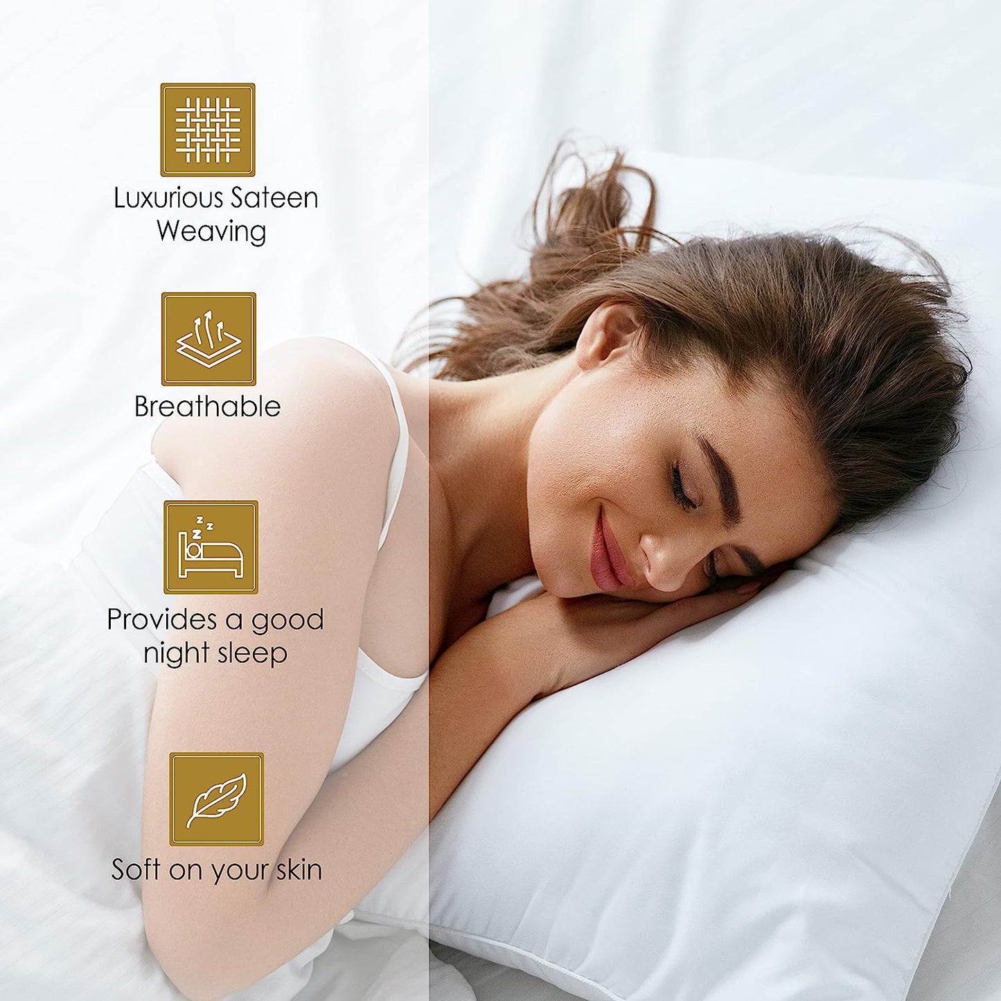 Superior Egyptian Cotton 1000 Thread Count Extra Deep Pocket Solid Sheet Set - Baby Blue