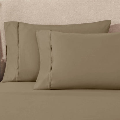 1200 Thread Count Egyptian Cotton 2 Piece Pillowcase Set