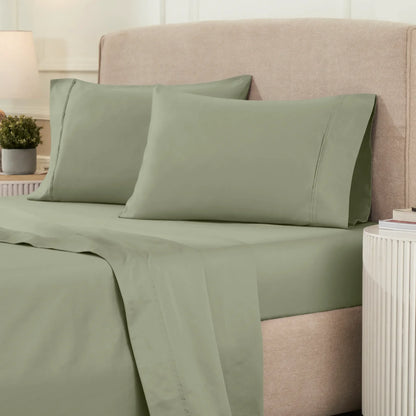 Egyptian Cotton 1200 Thread Count Eco-Friendly Solid Sheet Set