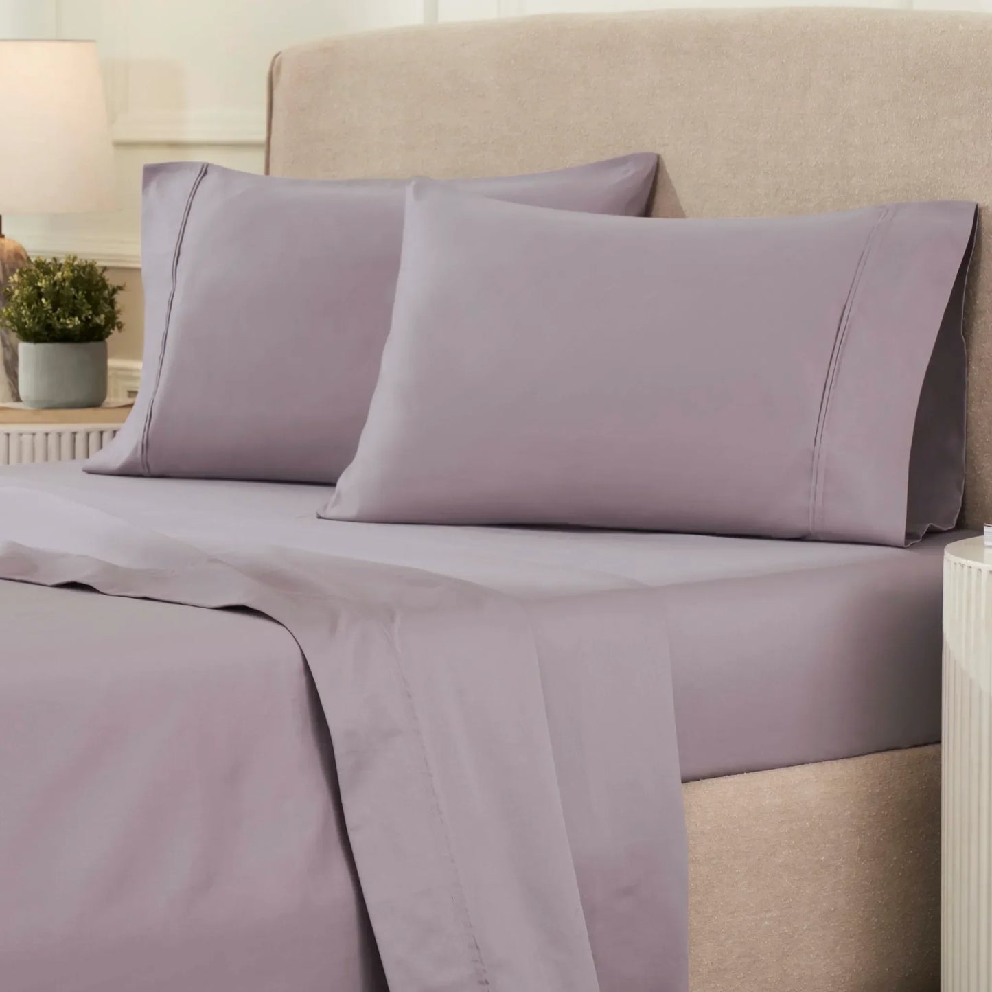 Egyptian Cotton 1200 Thread Count Eco-Friendly Solid Sheet Set