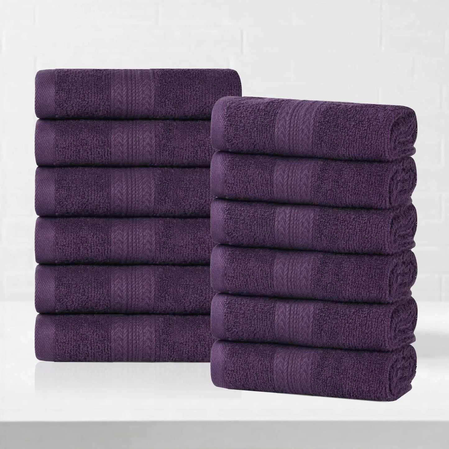 Eco-Friendly Ring Spun Cotton Towel Set Collection