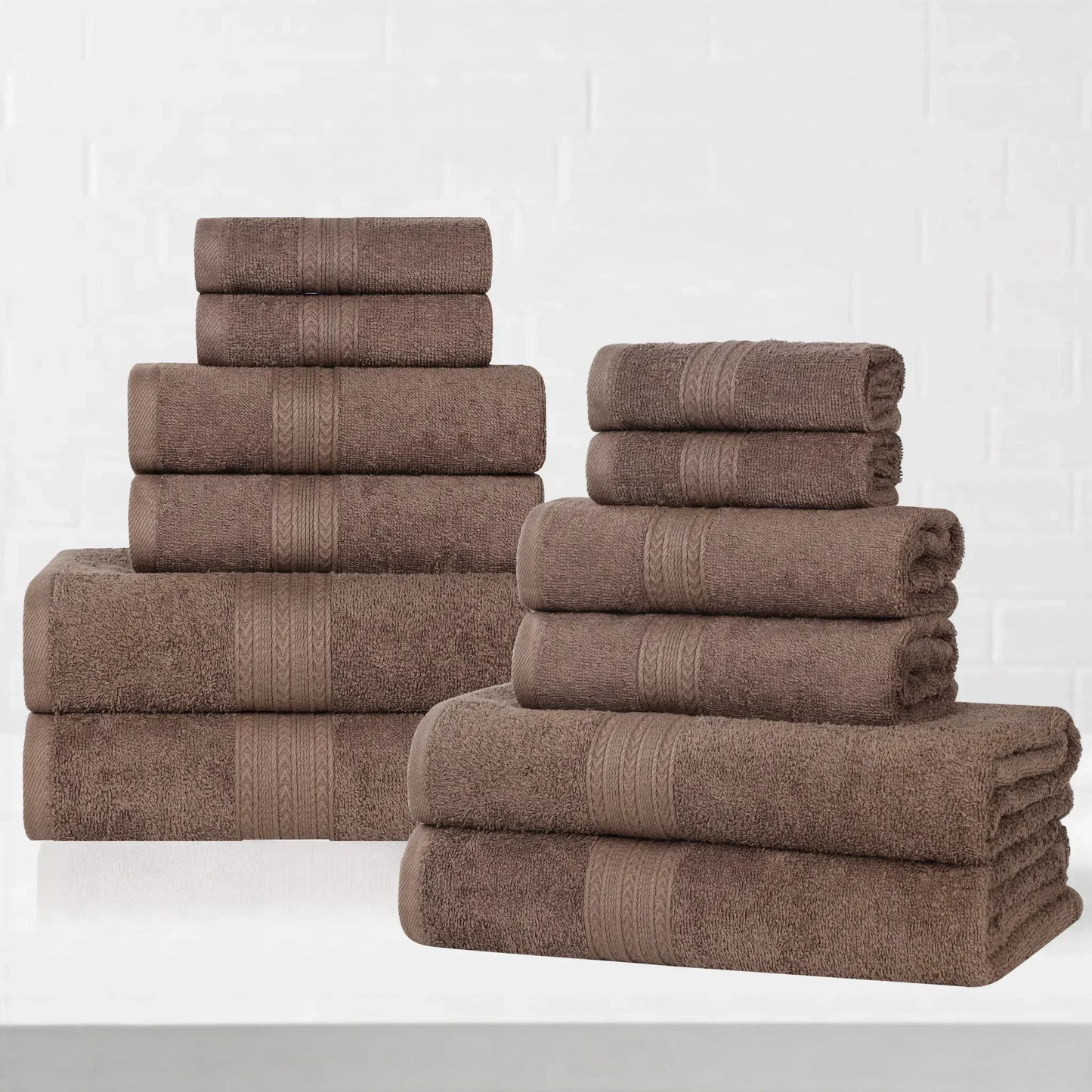Eco-Friendly Ring Spun Cotton Towel Set Collection