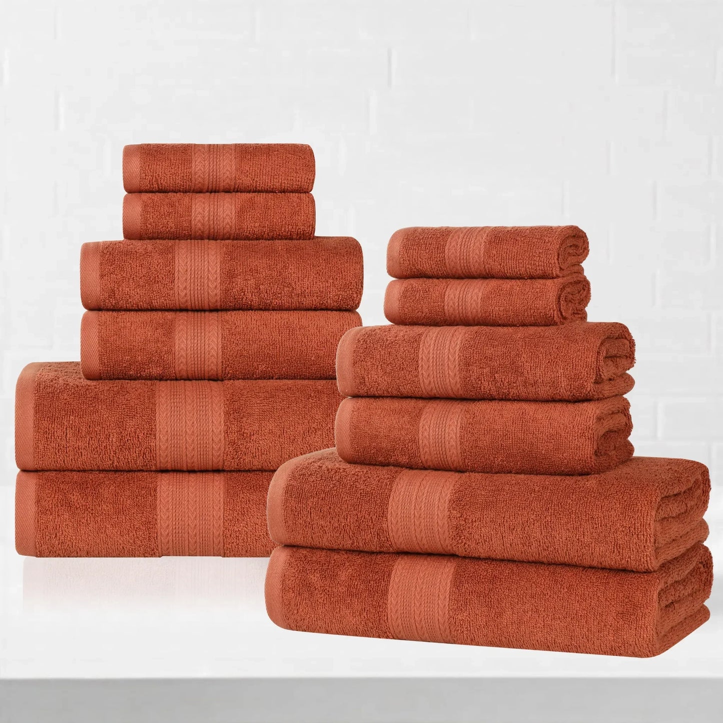 Eco-Friendly Ring Spun Cotton Towel Set Collection