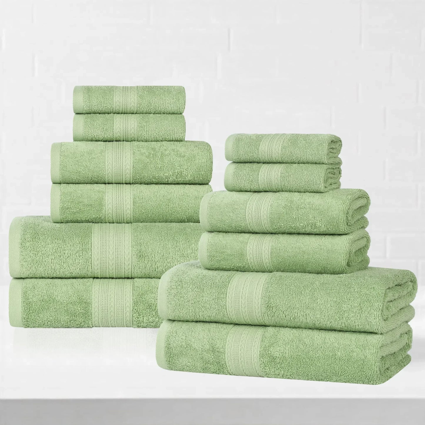 Eco-Friendly Ring Spun Cotton Towel Set Collection