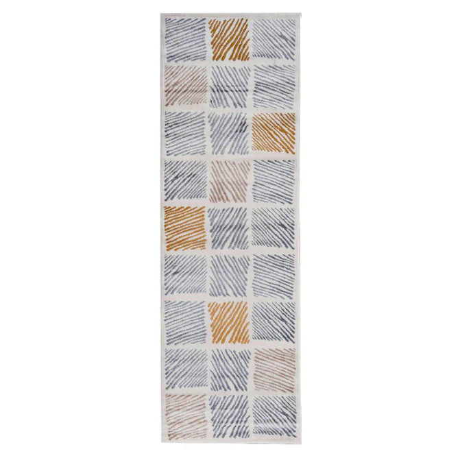 Lysandra Modern Geometric Indoor Area Rug - Gray