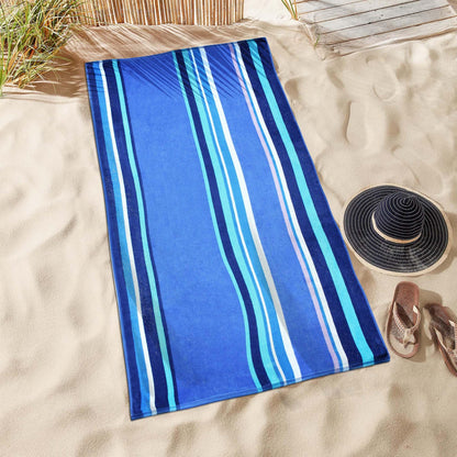 Seafina Oversized Cotton 2 Piece Beach Towel Set